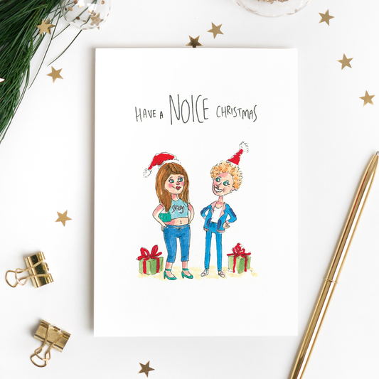 WELL DRAWN Have A Noice Christmas