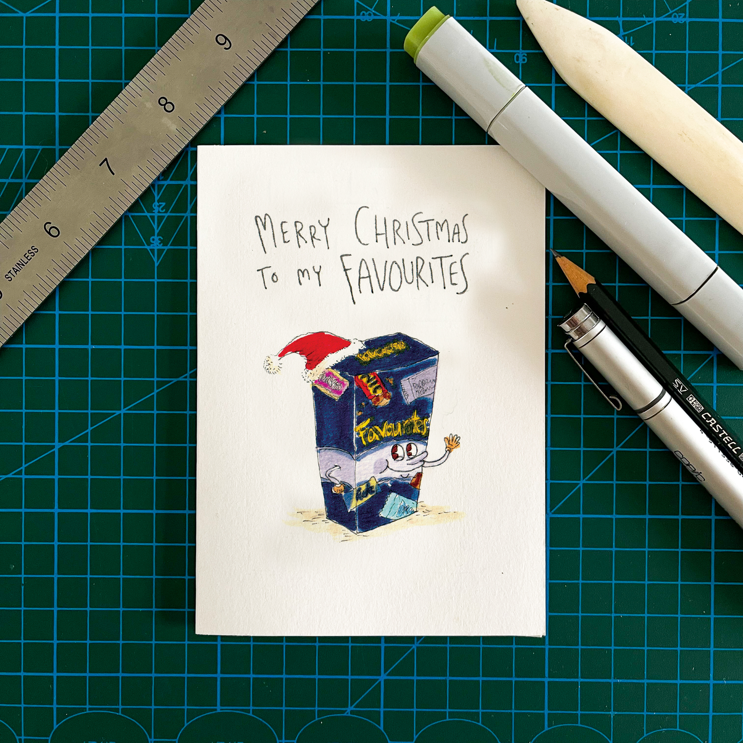 WELL DRAWN Merry Christmas to my Favourites