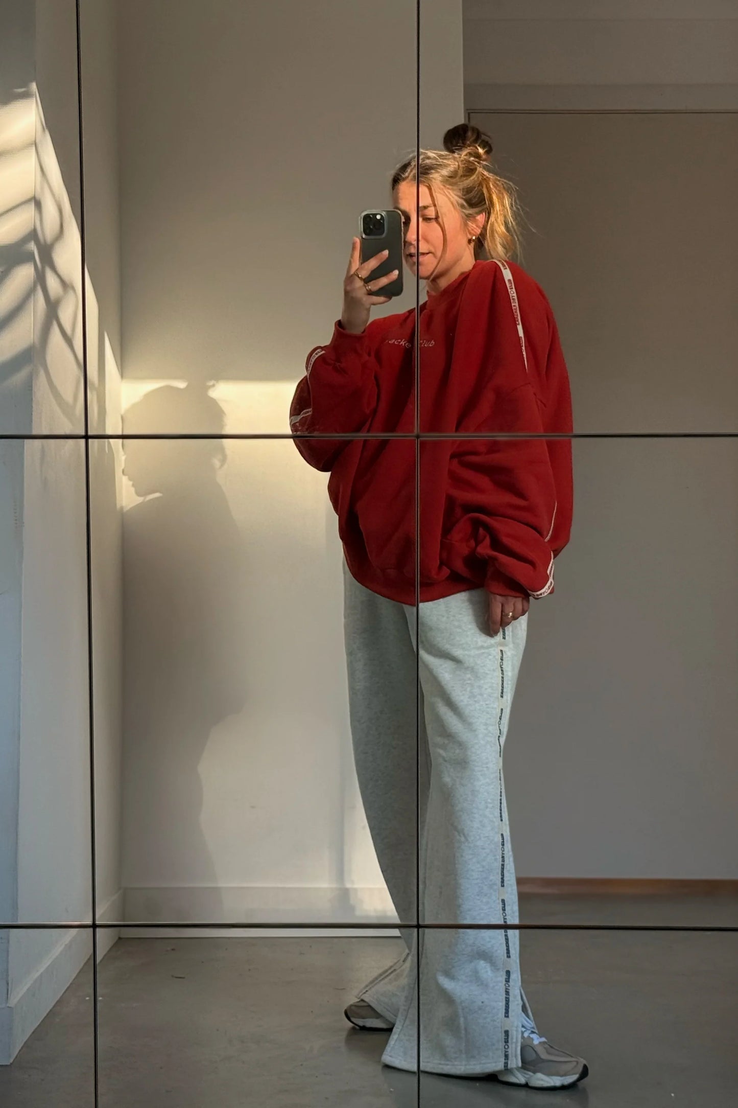 CRACKER DAY Cloud Racer Sweater | Red