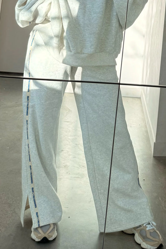 CRACKER DAY CLUB Cloud Racer Sweatpants | Grey Marle
